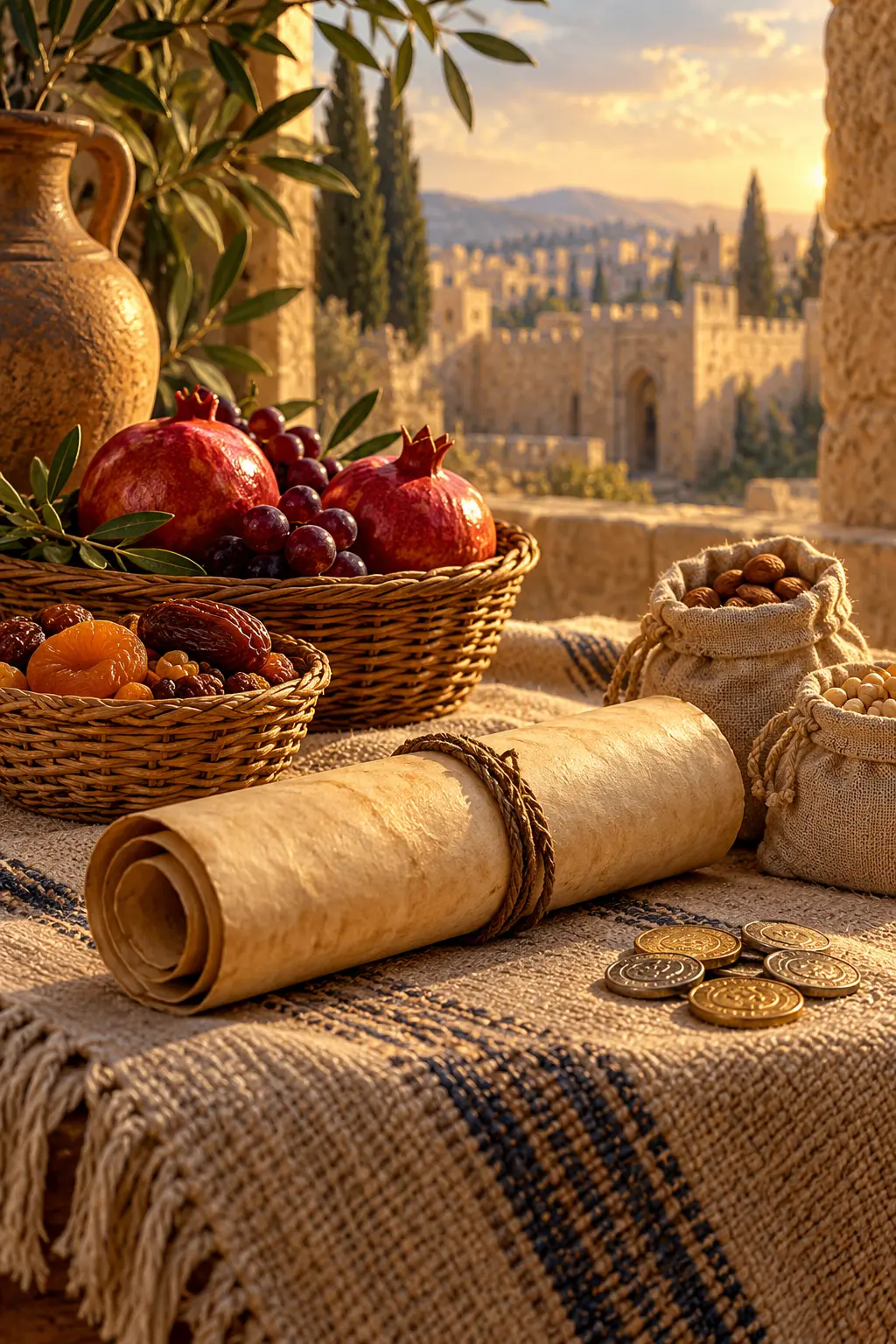 Purim — source-inspired artistic interpretation