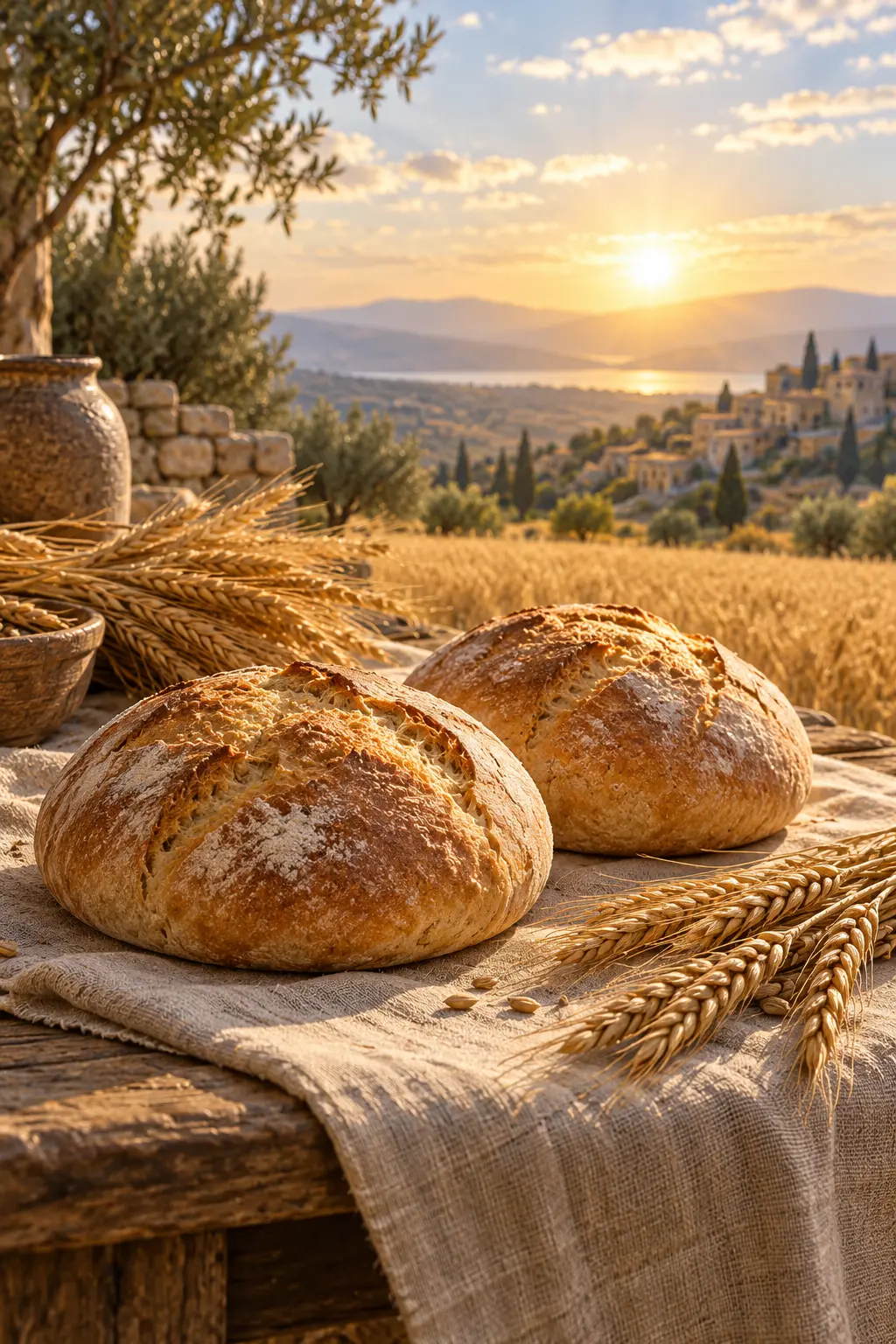 Weeks / Firstfruits of Wheat — source-inspired artistic interpretation