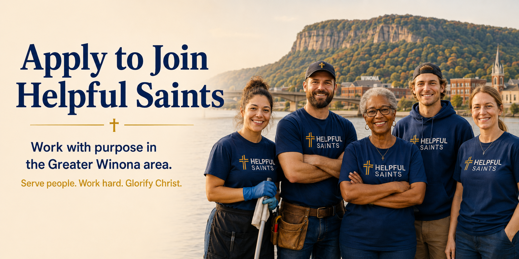 Apply to Helpful Saints in Winona, MN Banner Image