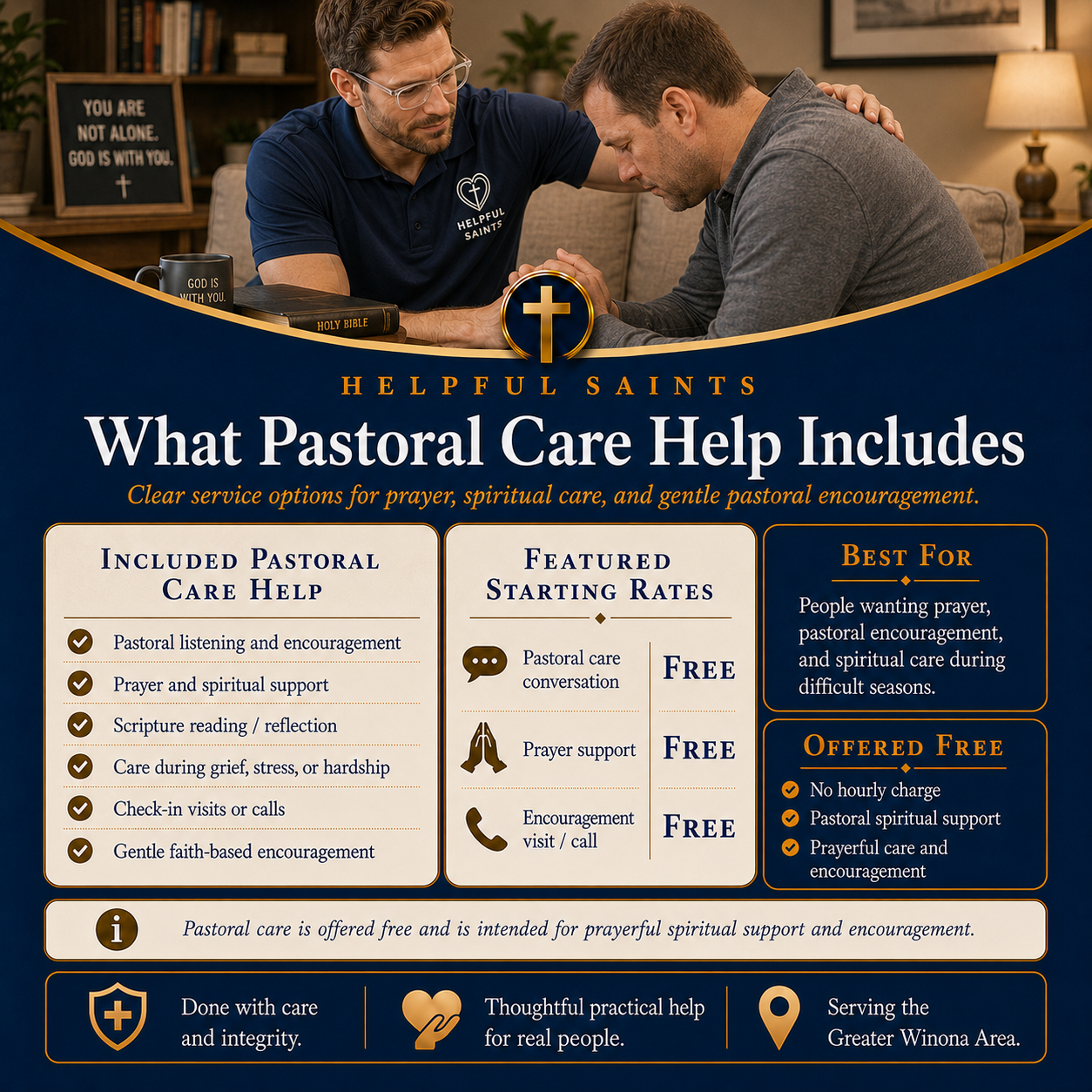 Helpful Saints Winona MN – List of Services and Price Guide – Counseling 4