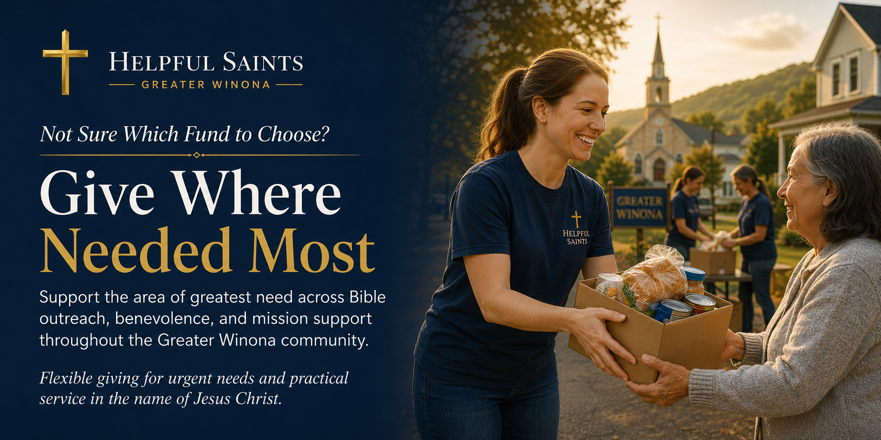 Helpful Saints Winona MN – Donate – Give Where Needed Most 1