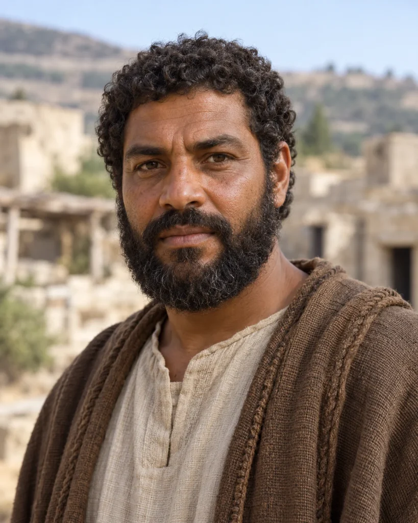 Photorealistic artistic reconstruction of Barak; exact appearance and garment details are uncertain.