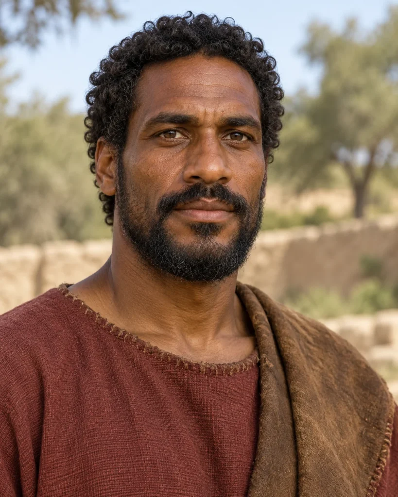 Photorealistic artistic reconstruction of Ham; appearance unknown.