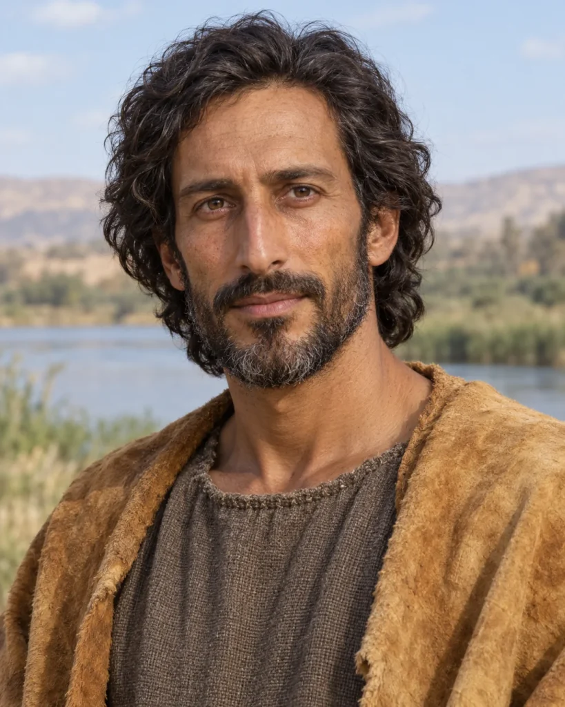 Photorealistic artistic reconstruction of Japheth; appearance unknown.
