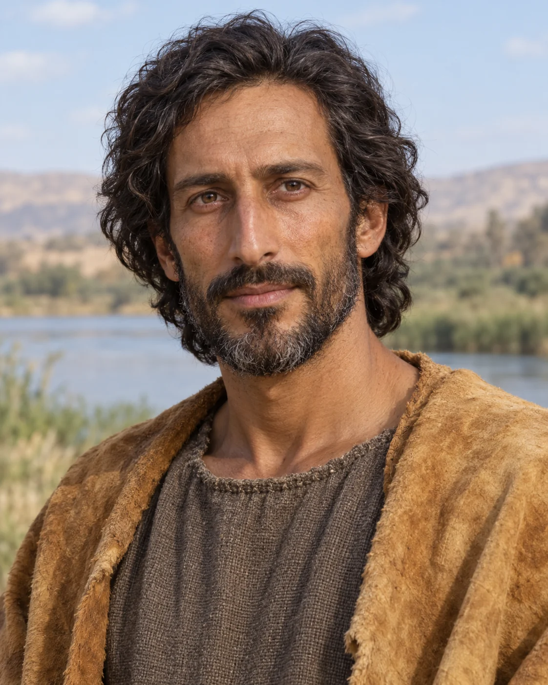 Photorealistic artistic reconstruction of Japheth; appearance unknown.