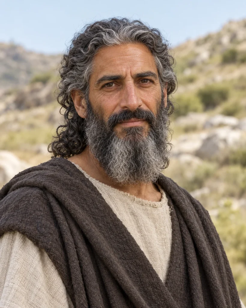 Photorealistic artistic reconstruction of Jared; appearance unknown.