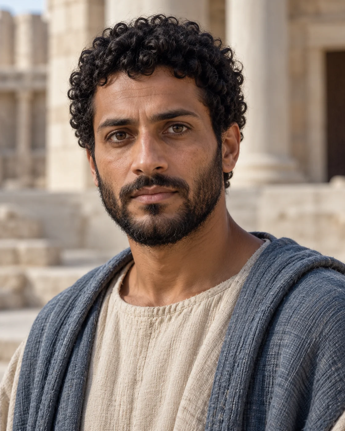 Photorealistic artistic reconstruction of Malachi; exact appearance and garment details are uncertain.