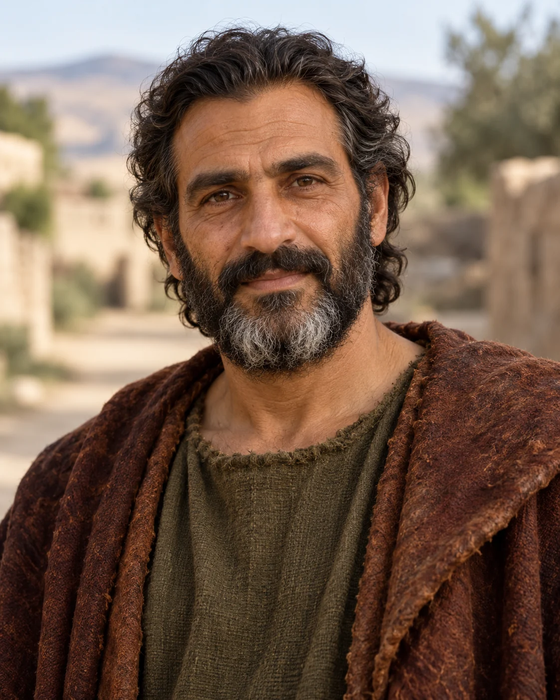 Photorealistic artistic reconstruction of Nahor (grandfather of Abraham); appearance unknown.
