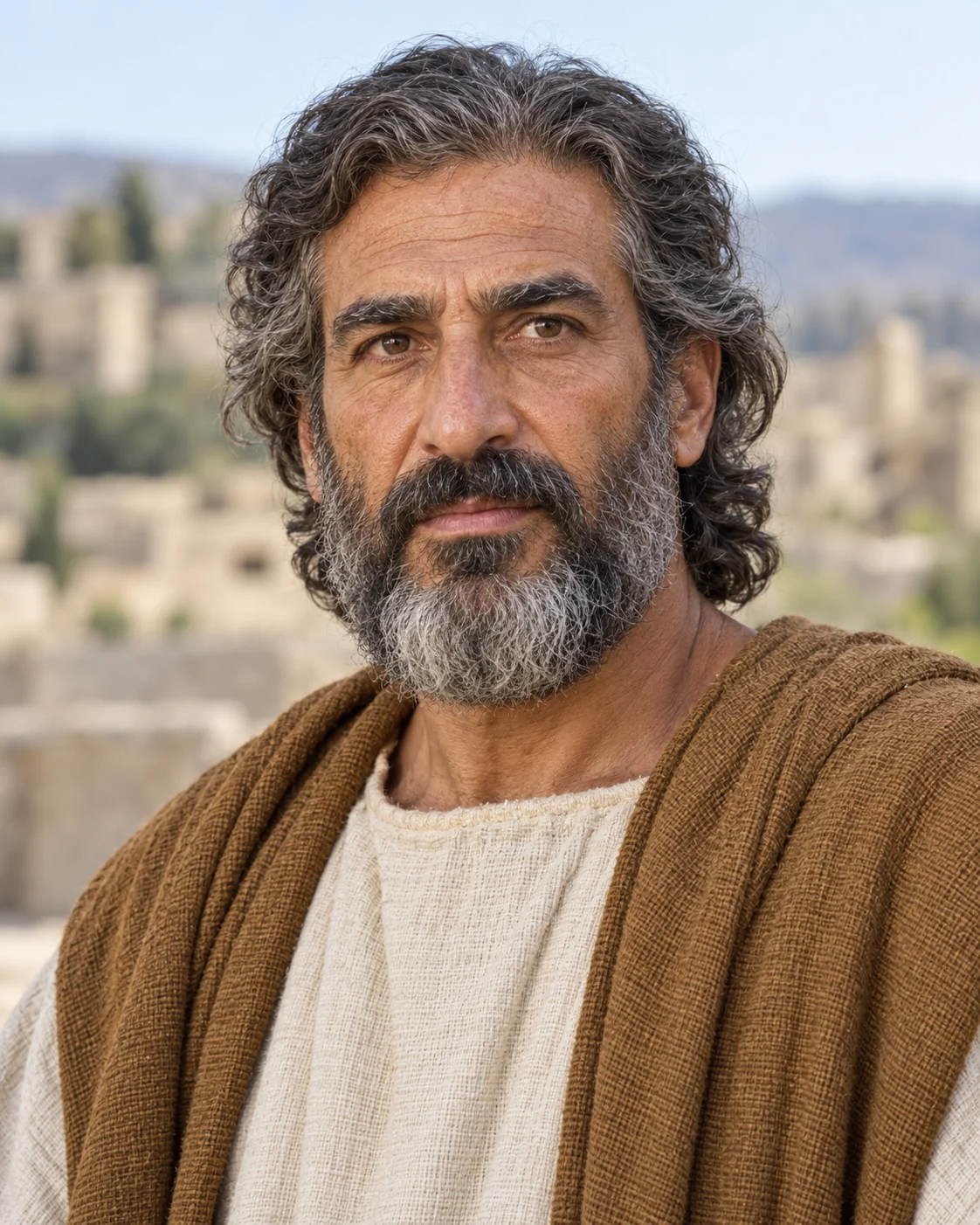 Photorealistic artistic reconstruction of Omri; exact appearance and garment details are uncertain.