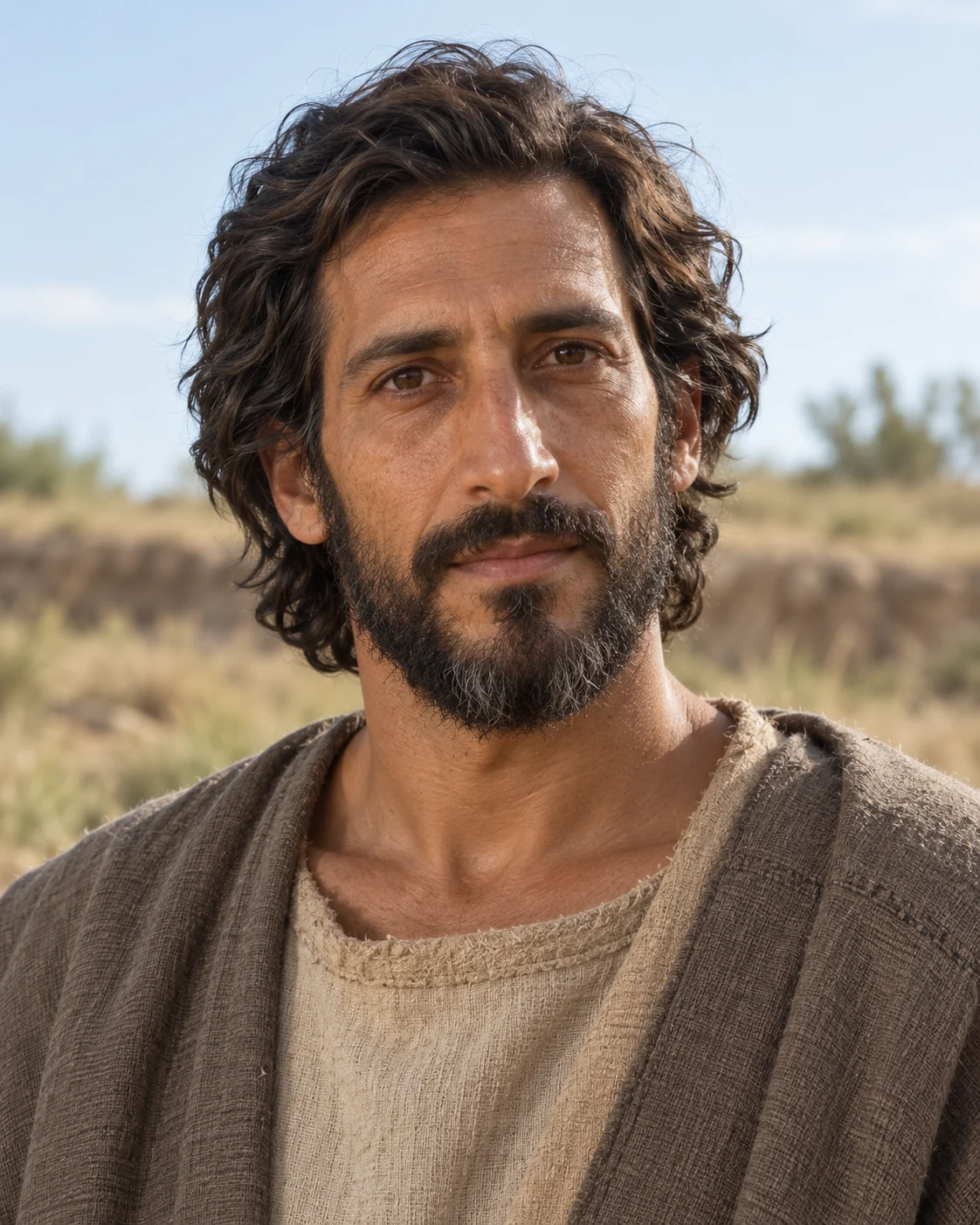 Photorealistic artistic reconstruction of Seth in a plainly clothed narrative setting; appearance unknown.