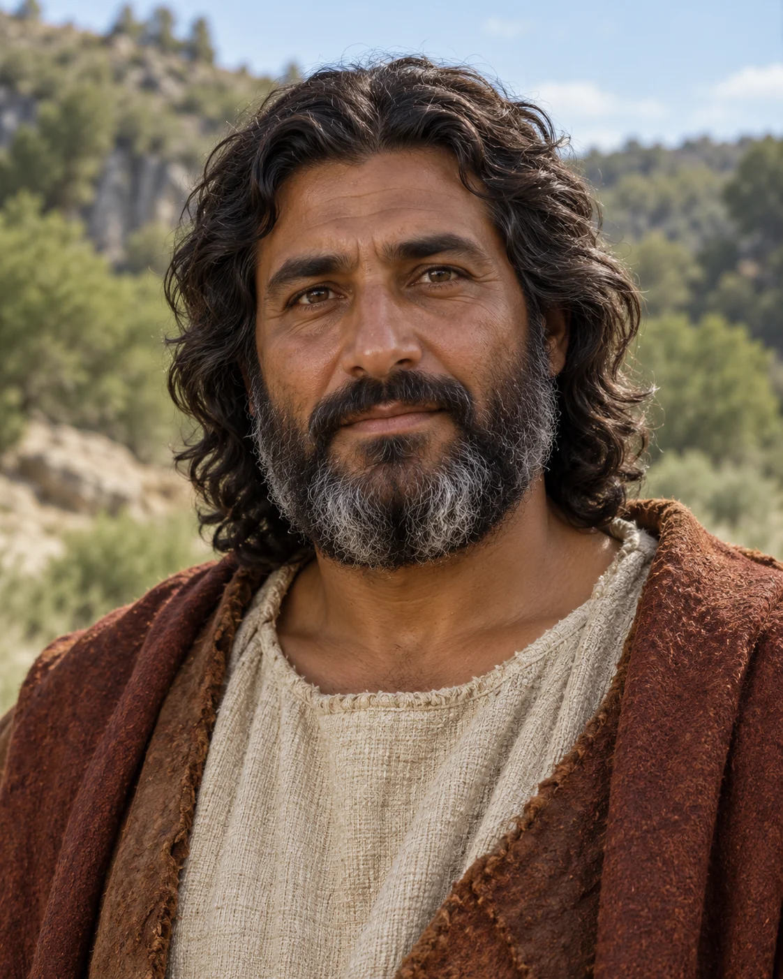Photorealistic artistic reconstruction of Shem; appearance unknown.