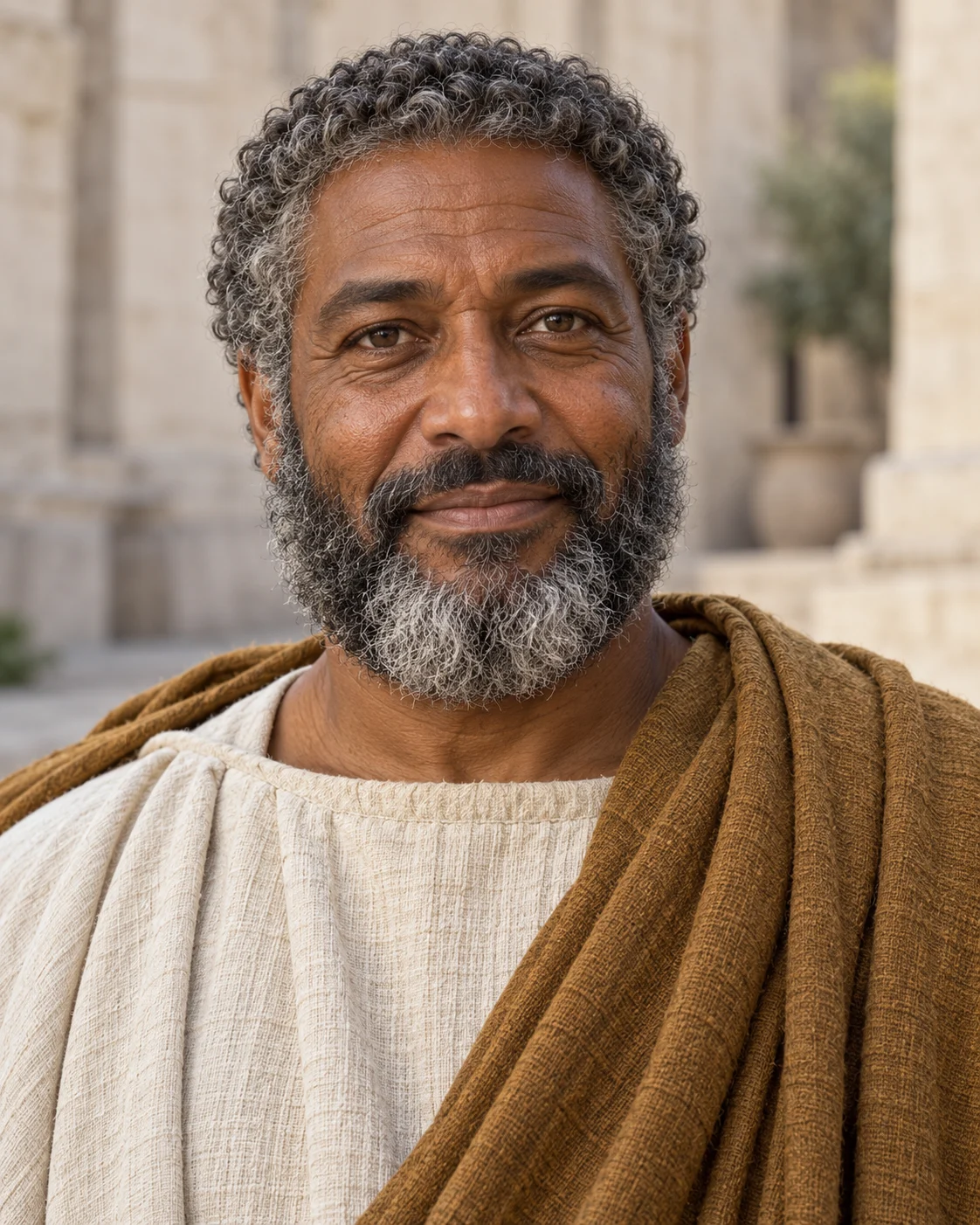 Symbolic artistic human-form visualization of Uriel (angelic literary figure); no verified appearance is claimed.
